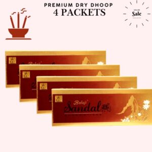 Chandan Dry Stick Bala ji Brand Pack of 4