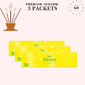 Desire Premium Aggarbatti Sital brand 100grms Pack of 3