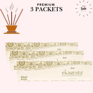 Ekagrata Dhoop By Sital Brand Pack of 3 (100 Grms Each)