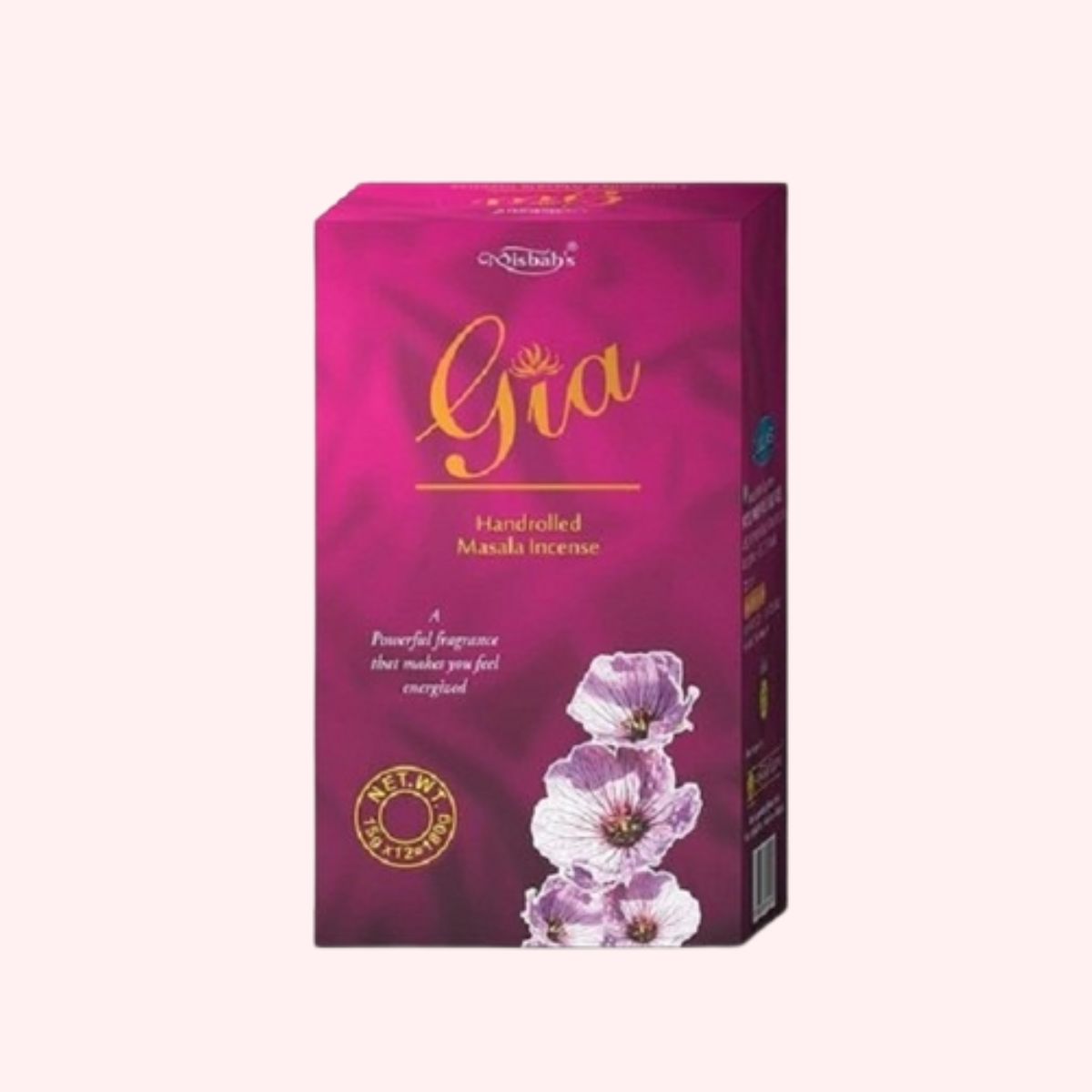 Gia Premium Wet Dhoop Batti Pink Color By Misbah Brand