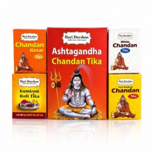 Premium Wet Chandan Tilak By Hari Darshan Brand 4 Color