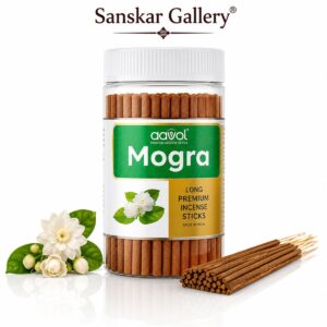 Mogra Premium Stick Jar Low Smoke By Aalok