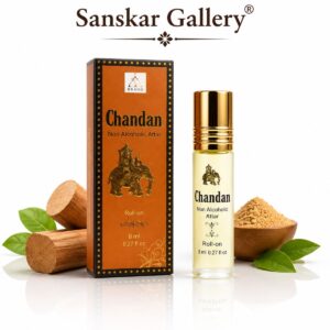 Sandalwood Premium Non Alcoholic Rollon Attar 8 ML By Balaji