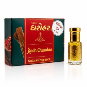 Rooh Chandan Sandalwood Attar Rollon 6ML Dharohar Brand