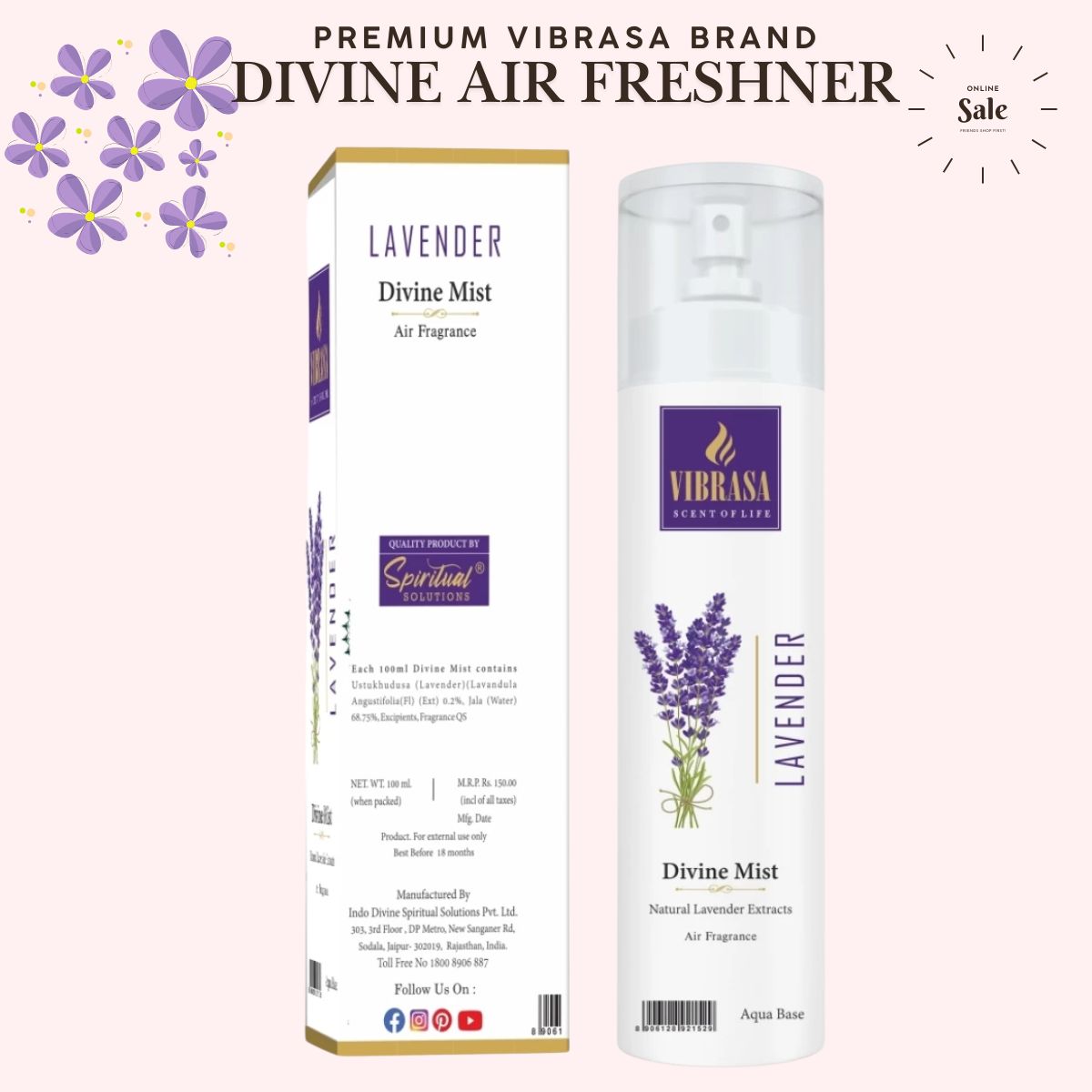 Lavender Air Freshener: Stunning Calm for Your Home