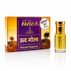 Oud Gold Premium Attar Rollon 6ML Dharohar Brand