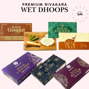 Ravikara Premium Wet Dhoops Natural Fragrance Masala Batti