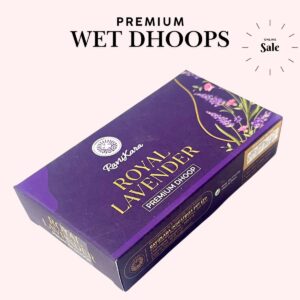Ravikara Premium Wet Dhoops Natural Fragrance Masala Batti - Royal Lavender