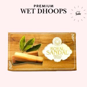 Ravikara Premium Wet Dhoops Natural Fragrance Masala Batti - Royal Sandal