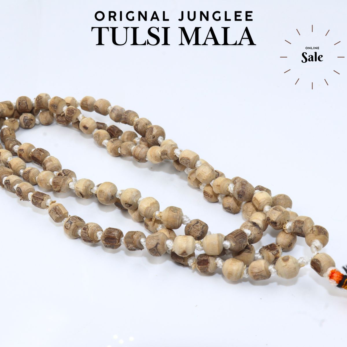 Tulsi Jap Mala 6MM Orignal Junglee Bead Simple Cut - Image 2