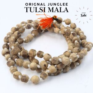 Tulsi Jap Mala 6MM Orignal Junglee Bead Simple Cut