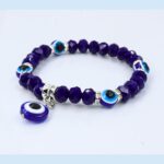 Blue Evil Eye Bracelet with Pendent Nazar Suraksha