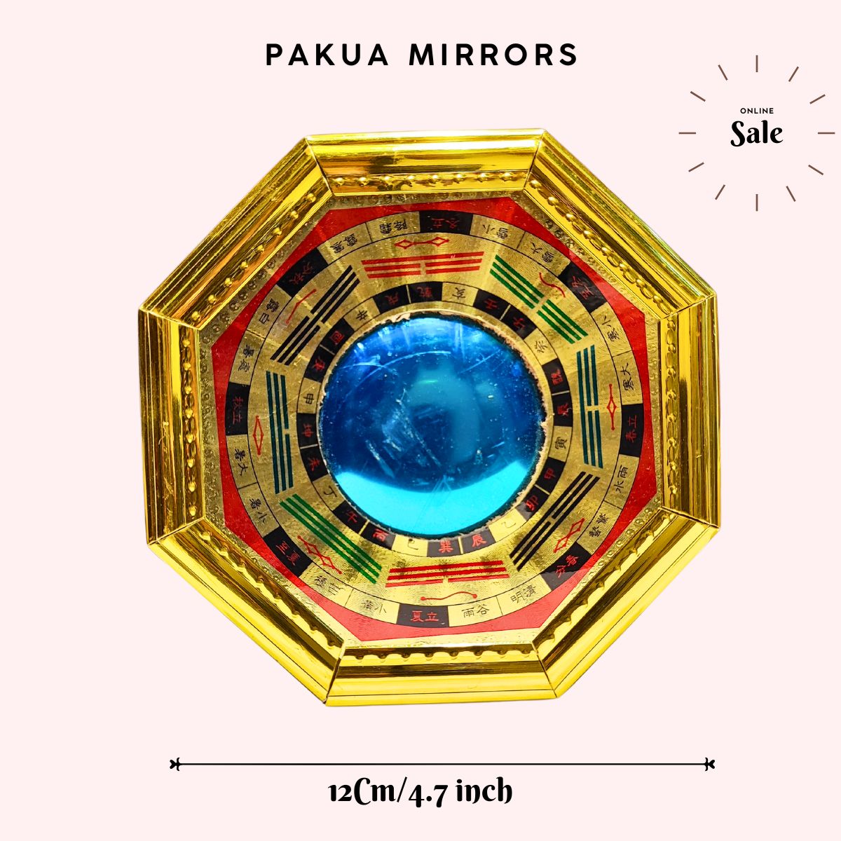 Bagua Mirror For Vastu Dosha Remover All Size