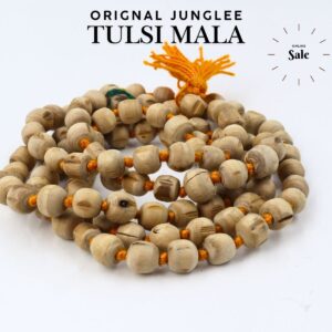 Orignal Tulsi Jap Mala 9MM Junglee Bead Perfect Round