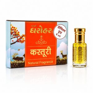 Kasturi Musk Attar Rollon 6ML Dharohar Brand