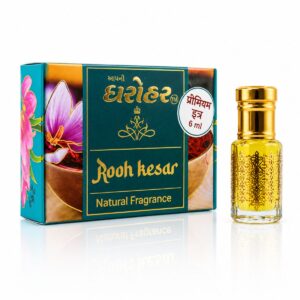 Rooh Kesar Saffron Attar Rollon 6ML Dharohar Brand