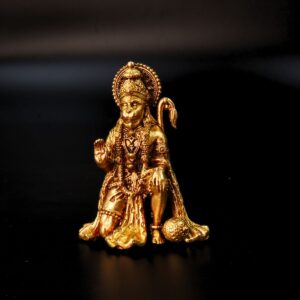Aashirwad Hanuman Brass Murti Small Size 7cm Export Quality