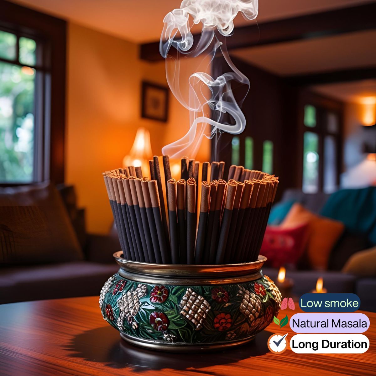 Gulab Dry Dhoop Stick: Must-Have for Effortless Fragrance - Image 2