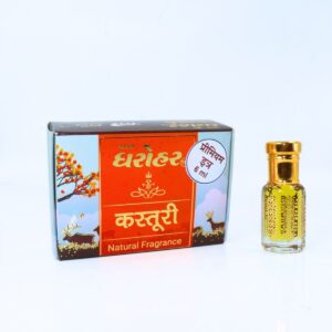 Kasturi Musk Attar Rollon 6ML Dharohar Brand