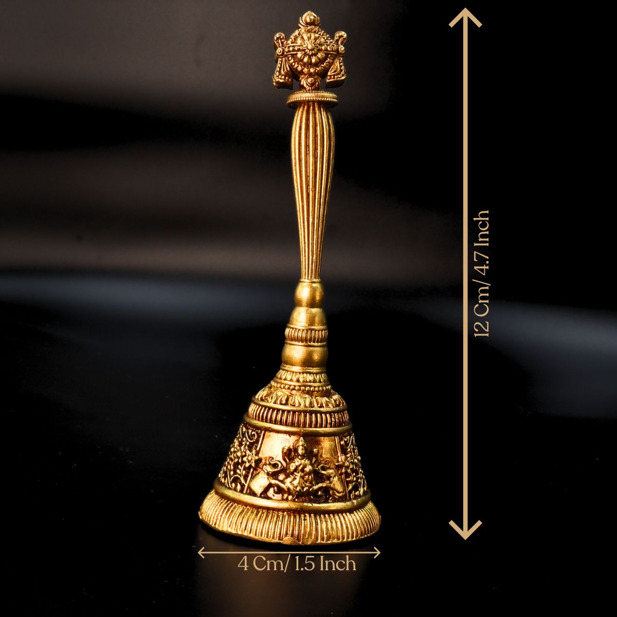 Ghanti Brass Hand Bell Export Quality: at an Affordable Price - Image 2