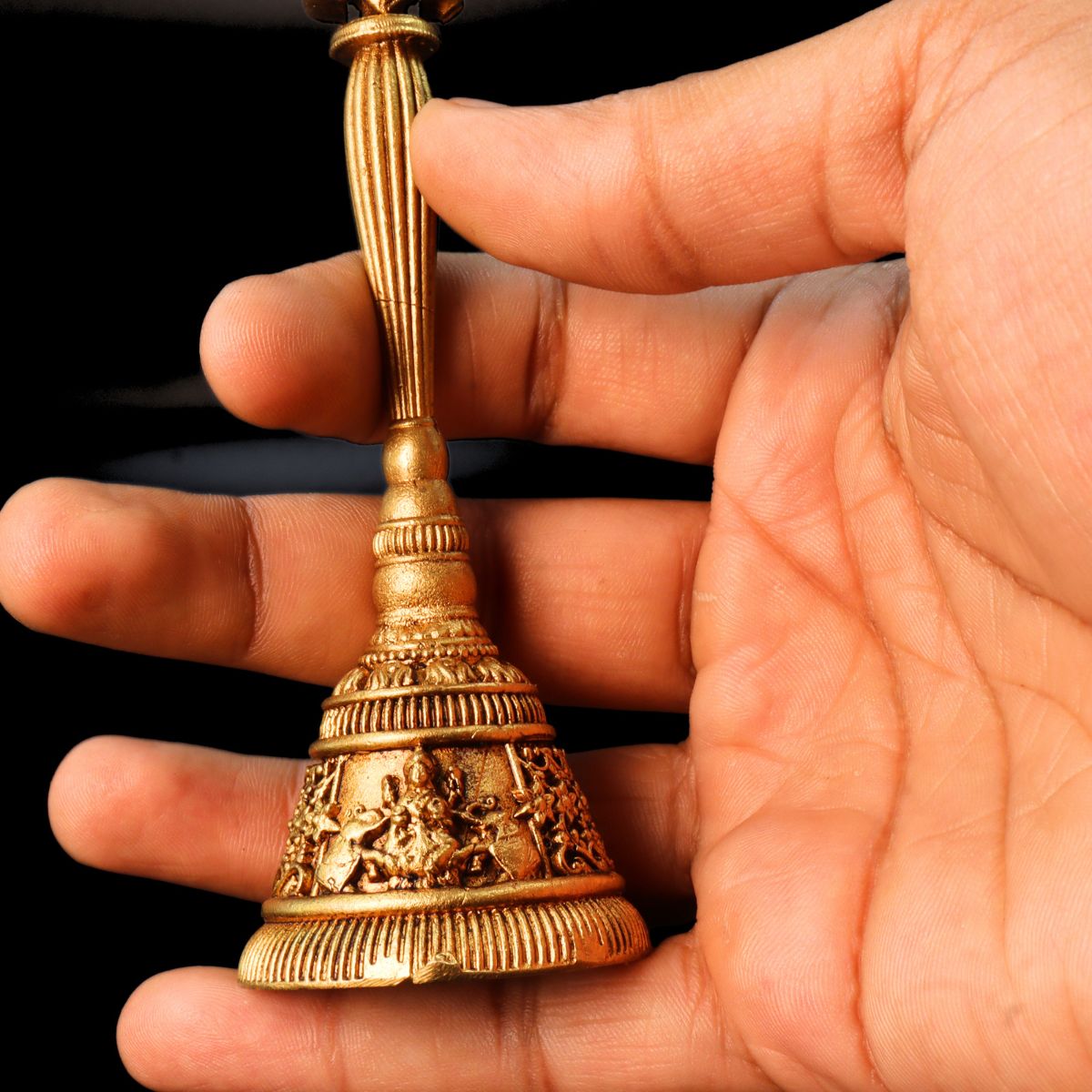 Ghanti Brass Hand Bell Export Quality: at an Affordable Price - Image 3