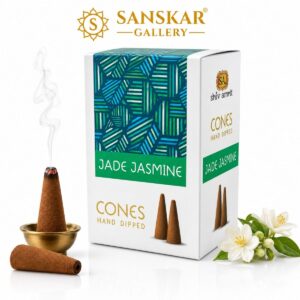 Jade Jasmine Cone Dhoop Large Size Premium Raj Brand