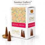 Royal Rose Cone Dhoop Large Size Premium Raj Brand