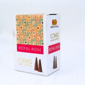 Royal Rose Cone Dhoop Large Size Premium Raj Brand
