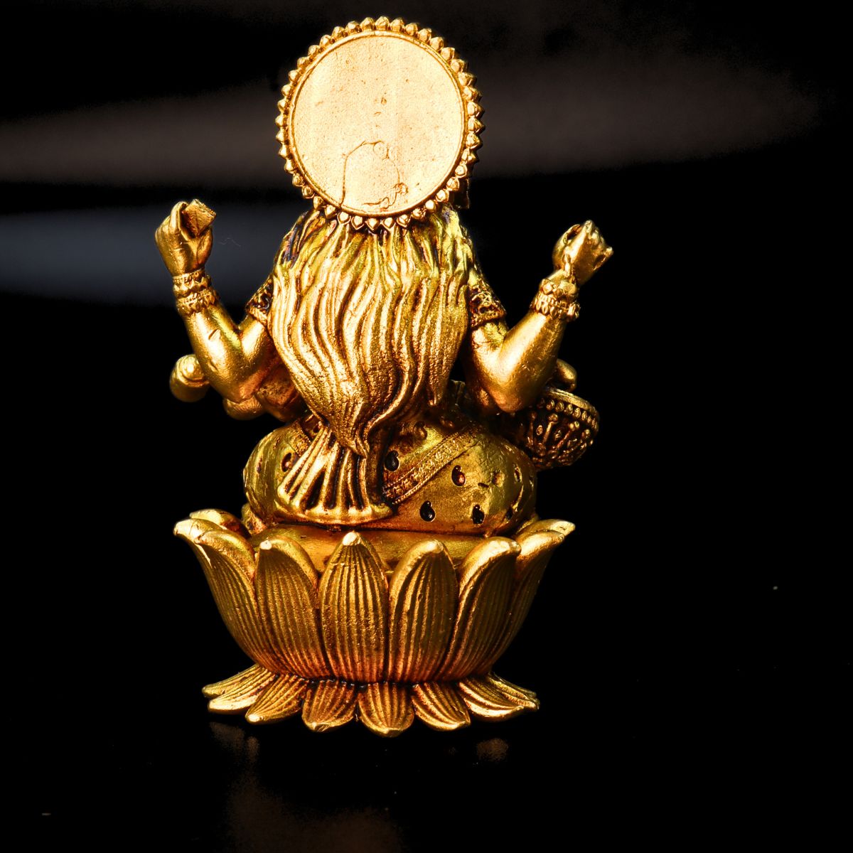 Saraswati Brass Premium Export Quality Murti 3 Inch - Image 2
