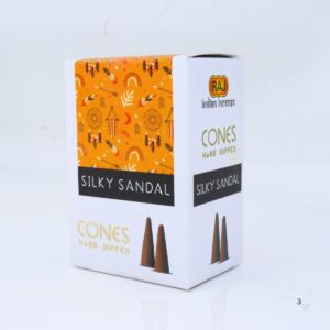 Silky Sandal Cone Dhoop Large Size Premium Raj Brand