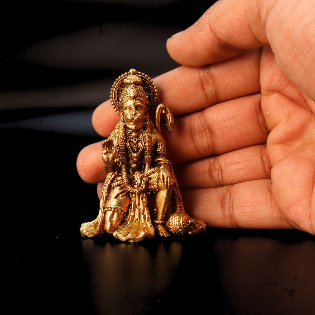 Aashirwad Hanuman Murti 6 Inch: Exclusive Small Size, Best Quality - Image 3