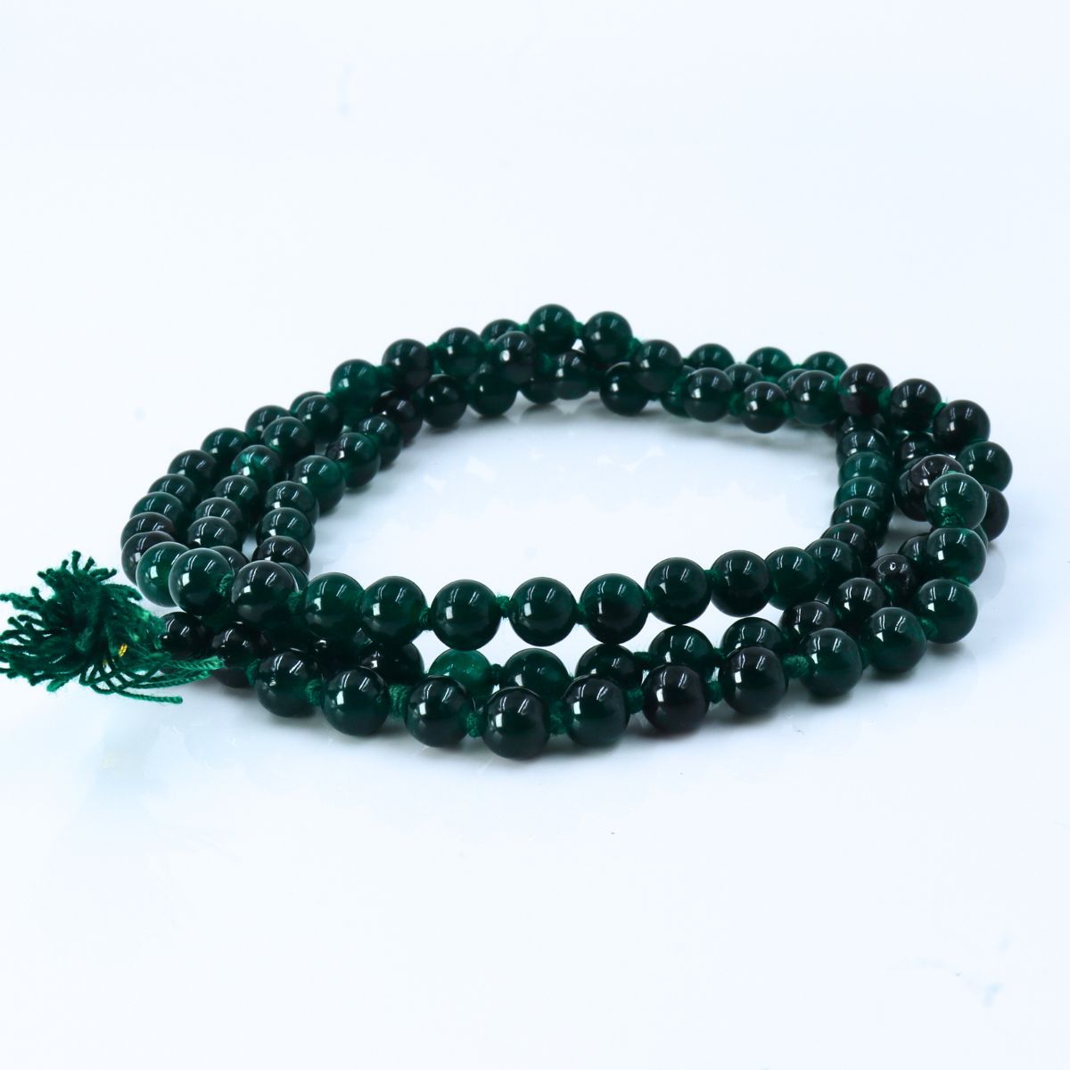 Orignal Green Hakik Mala Medium Size 6mm