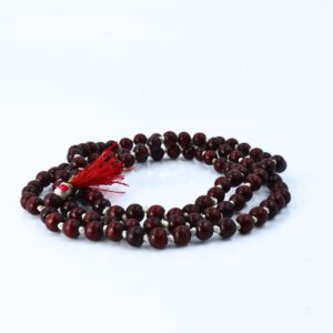 Laal Chandan Mala Pure Red 6MM Size Lab tested