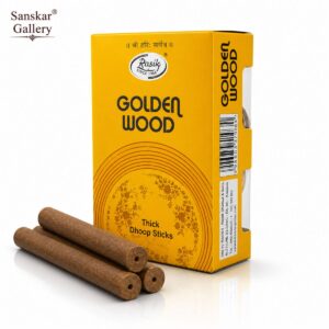 Golden Wood Thick stick By Siddhi Fragrance