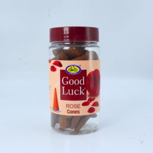 Rose Cone Dhoop Jar Good Luck By Cycle Brand