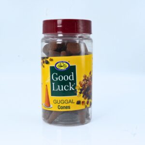 Guggal Dhoop Cone Jar Good Luck By Cycle