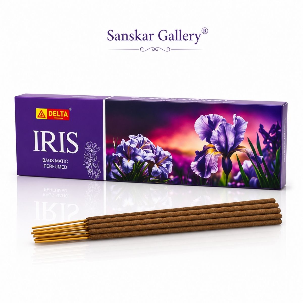Iris Masala Aggarbatti Premium Fragrance Delta Brand