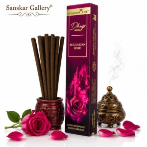 Bulgarian Rose Long Low Smoke Sticks By Sugandh Lok