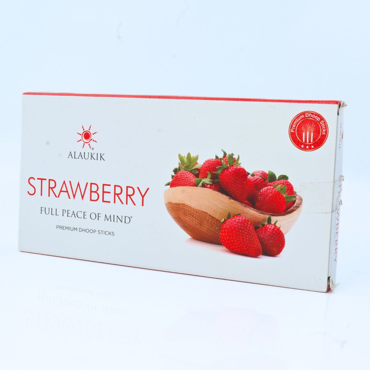 Strawberry Dry Dhoop Stick Low Smoke By Alaukik