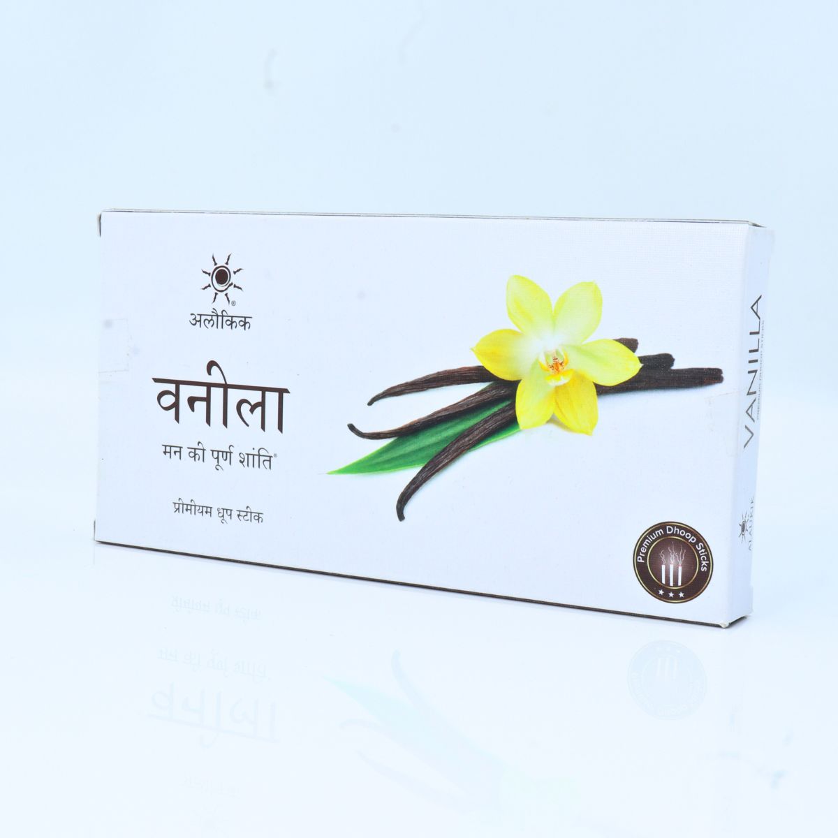 Vanilla Dry Dhoop Stick Low Smoke By Alaukik