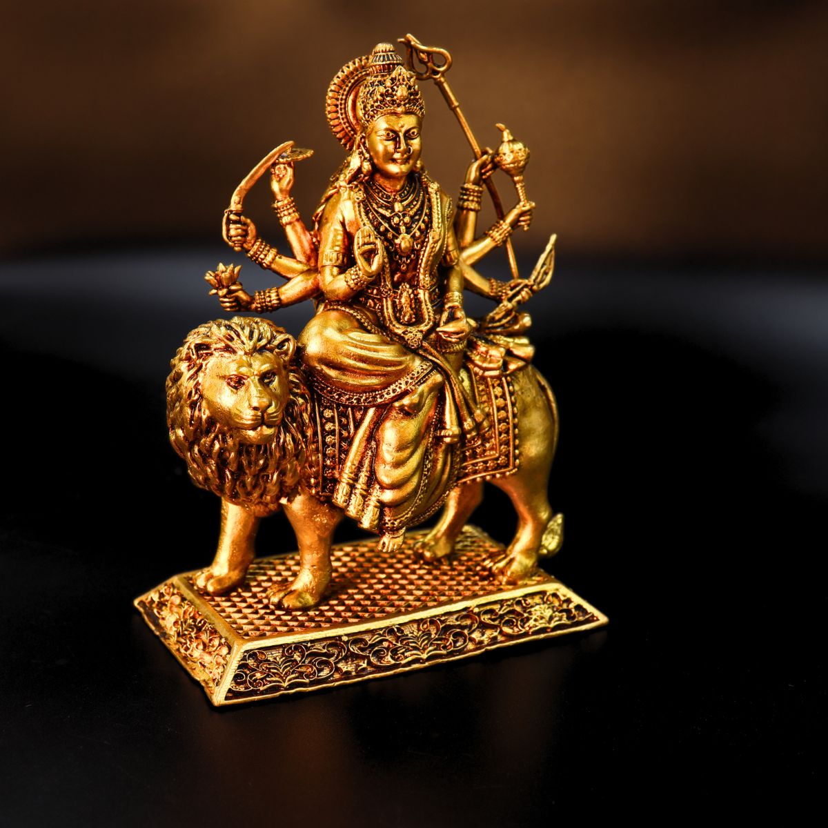 Durga Maa Murti: Stunning Premium Brass for Your Home - Image 2