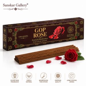 Gop Rose Premium Bambooless Stick Dhoop By Riddhi Siddhi