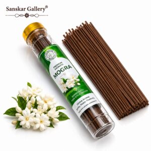 Mogra Premium Bambooless Stick Dhoop Jar By Shree Siddhi