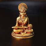AnnaPurna Maa Murti: Stunning Premium Brass Design