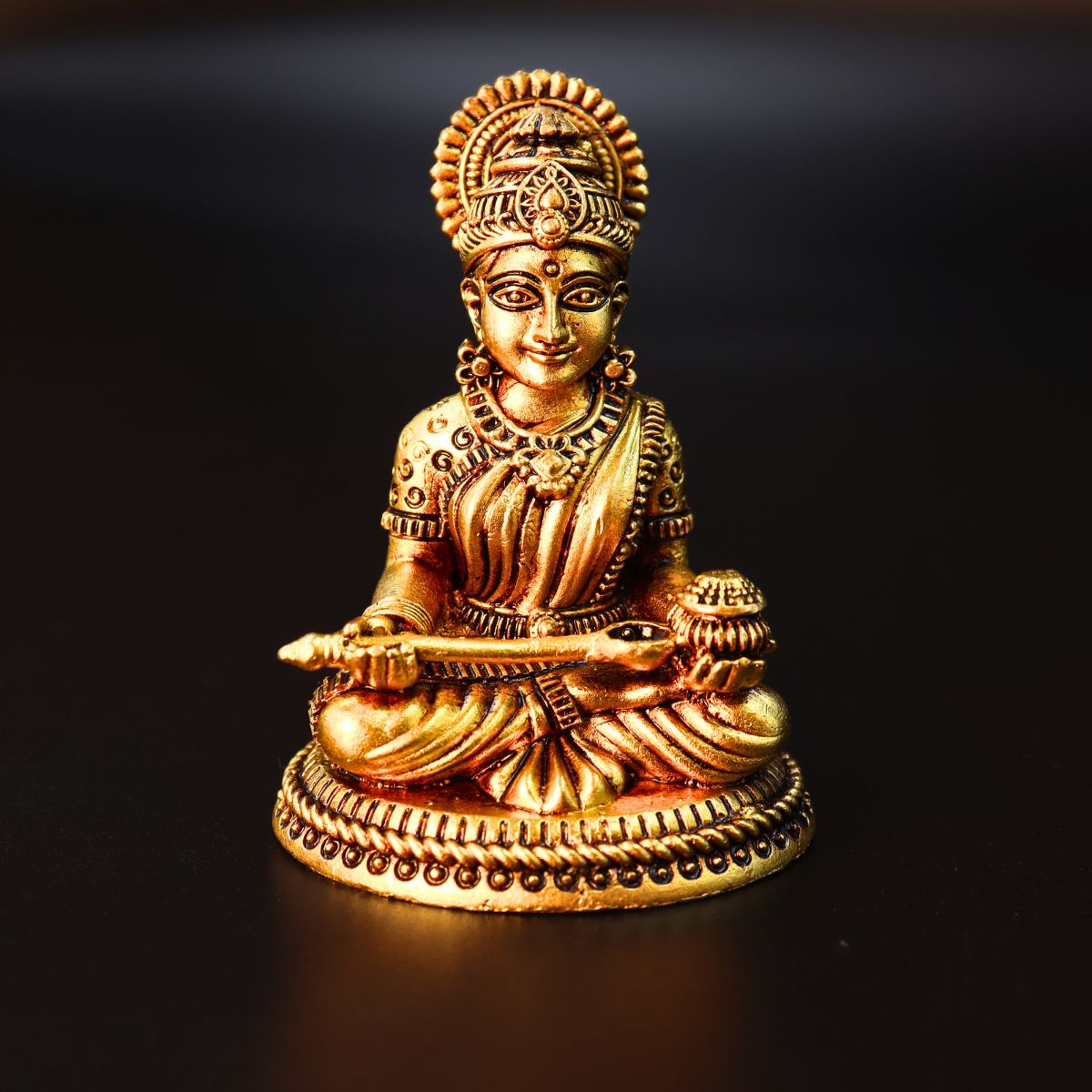 AnnaPurna Maa Murti: Stunning Premium Brass Design