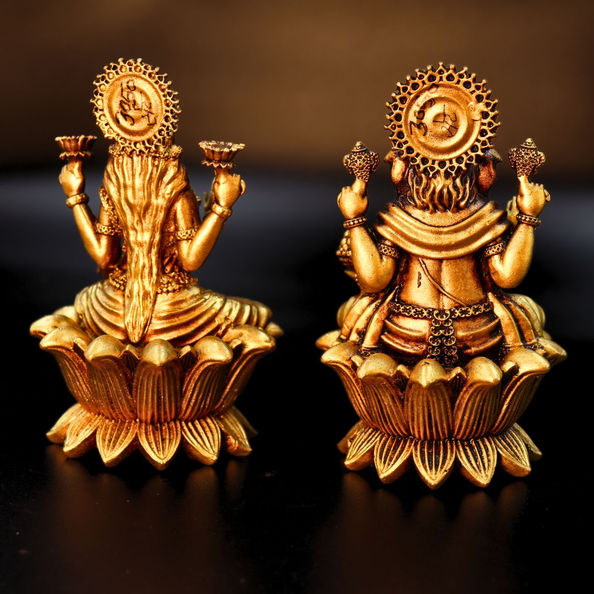 Laxmi Ganesha Idol: Exquisite Blessings for Your Space - Image 3