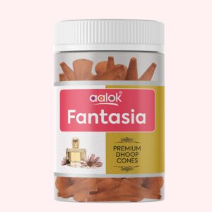 Aalok Fantasia Premium Dhoop Cone Jar