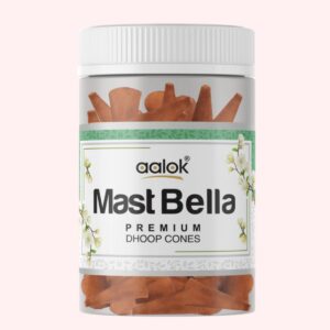 Aalok Mast Bella Premium Dhoop Cone Jar