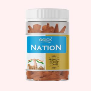 Aalok Nation Premium Dhoop Cone Jar
