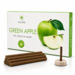 Green Apple Dry Dhoop Stick Low Smoke By Alaukik